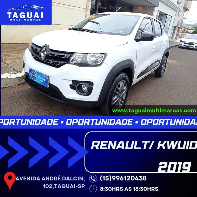 Carro Renault Kwid 2019 Intense 1.0 12v SCe (Flex)