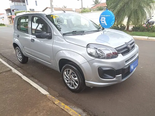 Carro Fiat Uno 2021 Attractive 1.0