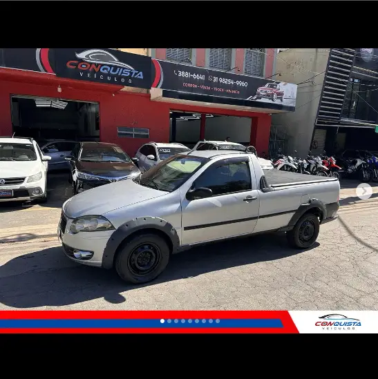 Carro Fiat Strada 2009 Trekking 1.4 (Flex)