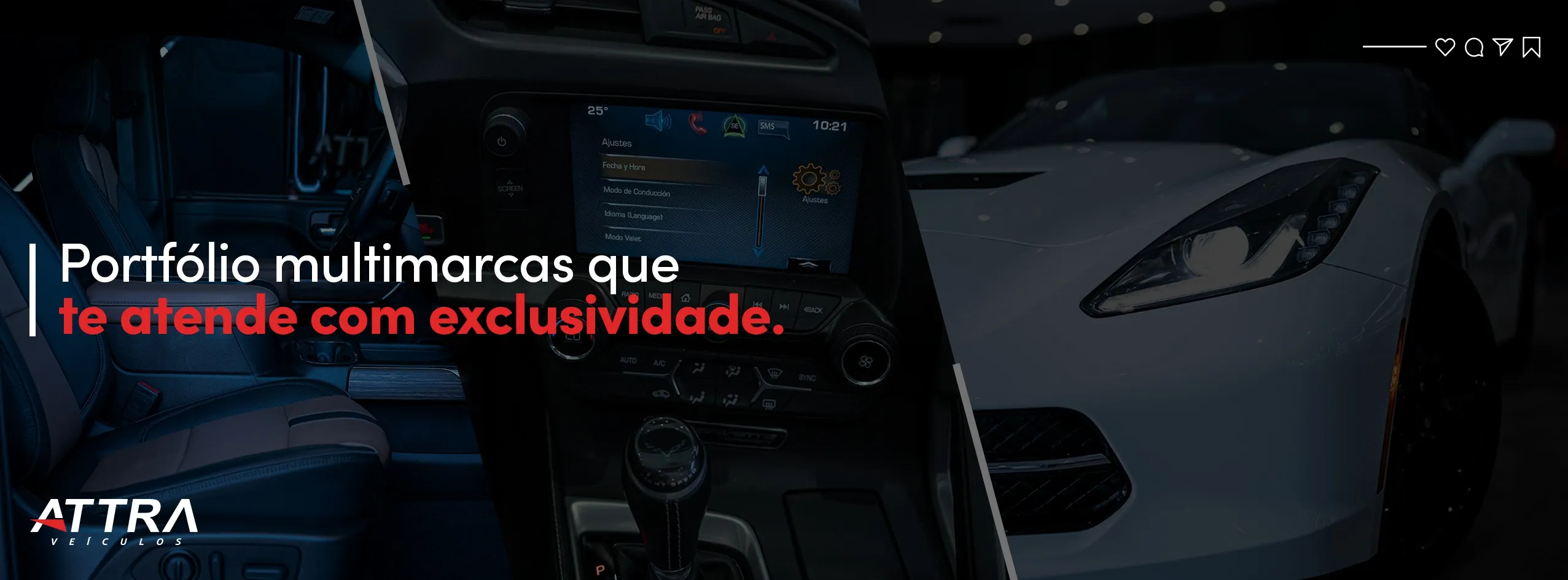 Fachada da loja Attra Veículos Multimarcas - Uberlândia - MG