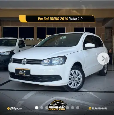 Carro Volkswagen Gol 2014 1.0 TEC (Flex) 4p