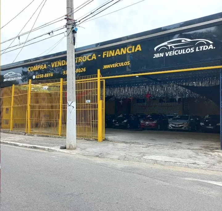 Fachada da loja JBN VEICULOS  - São Paulo - SP