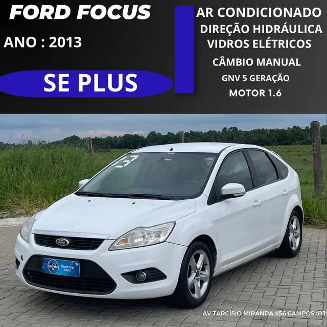 Carro Ford Focus Hatch 2013 GL 1.6 16V (Flex)