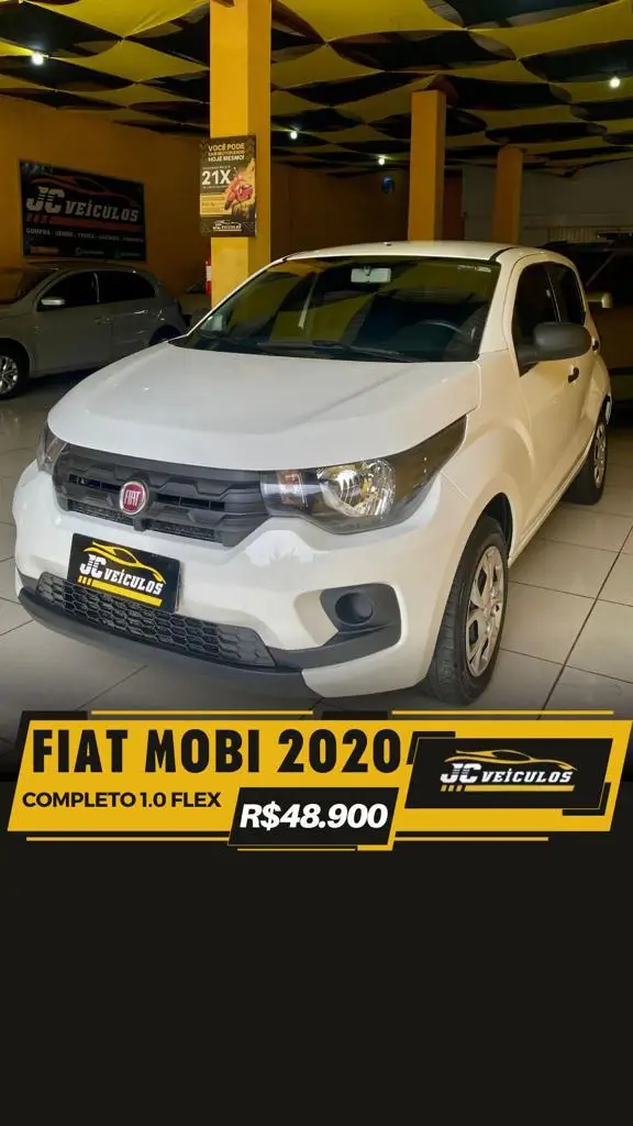 Carro Fiat Mobi 2020 Like 1.0