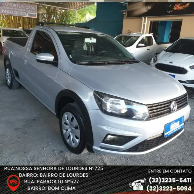 Carro Volkswagen Saveiro 2018 Trendline 1.6 MSI CS (Flex)