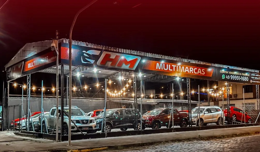 Fachada da loja Veículos à venda em HM MULTIMARCAS - Lages - SC | Mobiauto