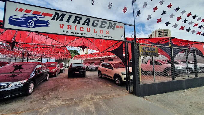 Fachada da loja MIRAGEM VEICULO - Piracicaba - SP
