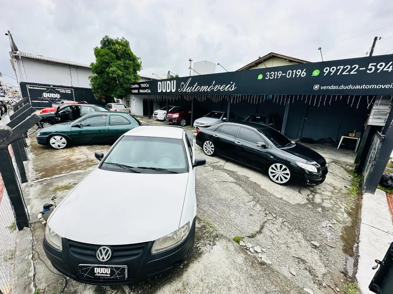 Fachada da loja Veículos à venda em DUDU AUTOMOVEIS - Navegantes - SC | Mobiauto