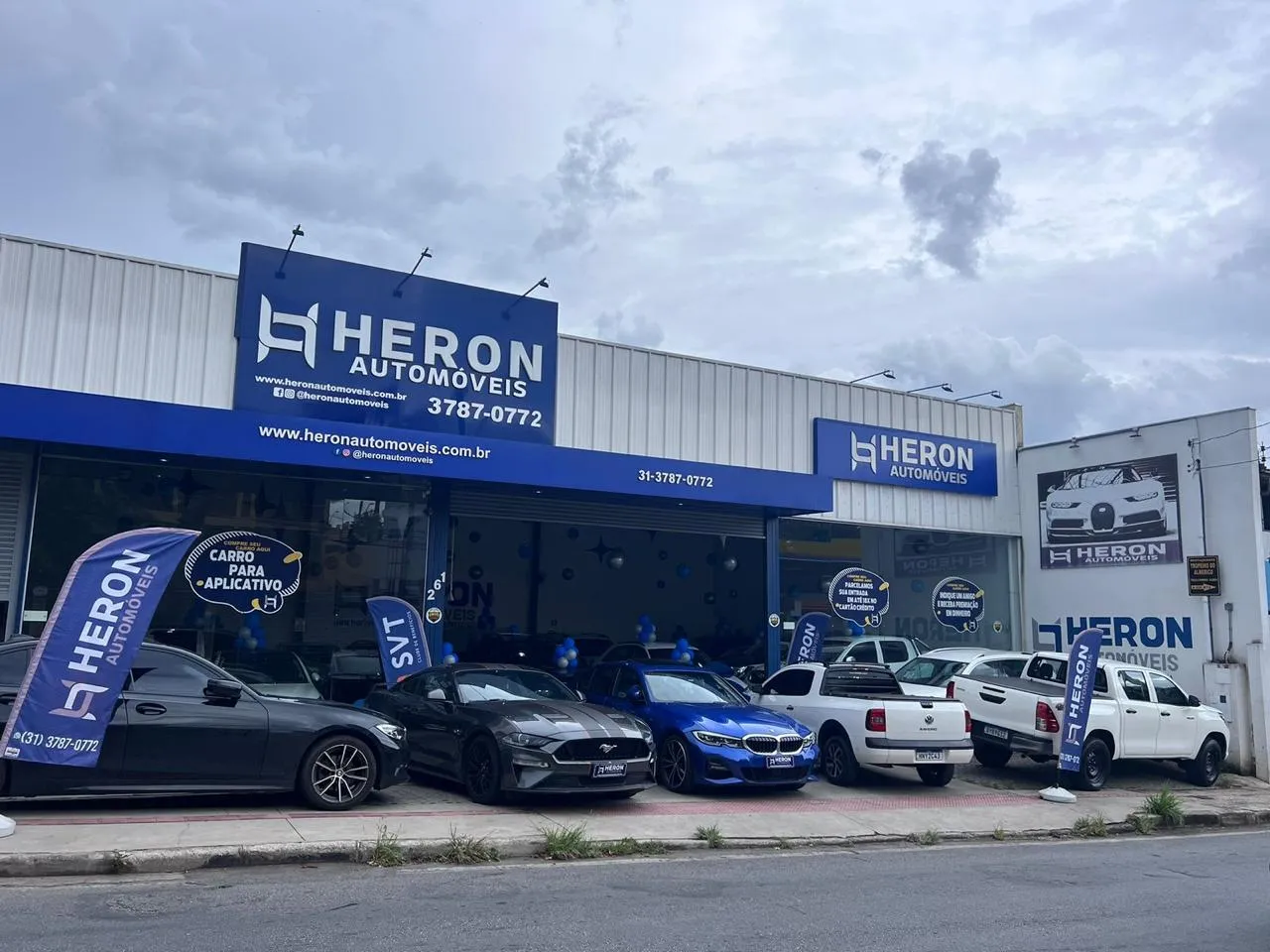 Fachada da loja HERON AUTOMOVEIS - Betim - MG