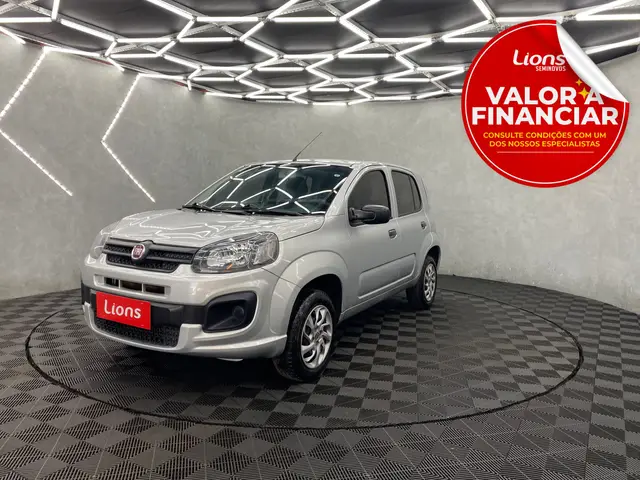 Carro Fiat Uno 2021 Attractive 1.0