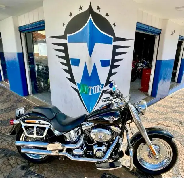 Carro Harley-Davidson Fat Boy FLSTF 2014 Fat Boy FLSTF