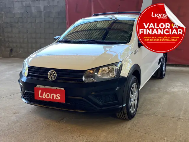 Carro Volkswagen Saveiro 2018 Robust 1.6 MSI CS (Flex)