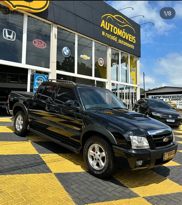 Carro Chevrolet S10 Cabine Dupla 2008 S10 Advantage 4x2 2.4 (Flex) (Cab Dupla)