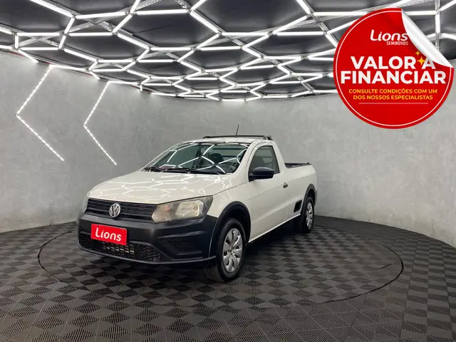Carro Volkswagen Saveiro 2018 Robust 1.6 MSI CS (Flex)