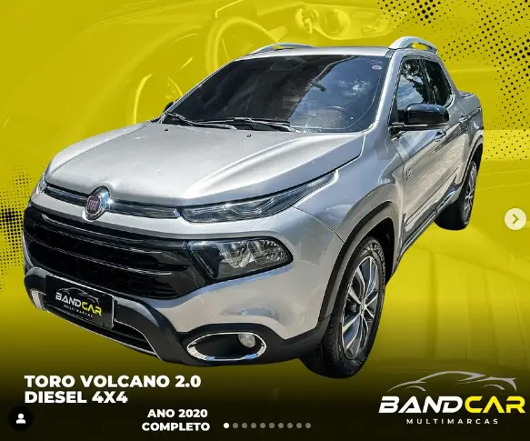 Carro Fiat Toro 2020 2.0 TDI Volcano Auto 4WD