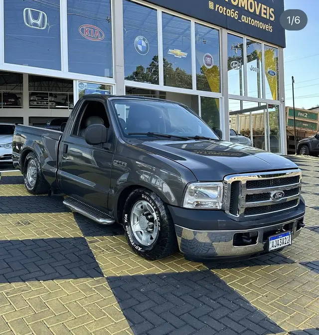 Carro Ford F-250 2000 F250 XLT 4.2 Turbo (Cab Simples)
