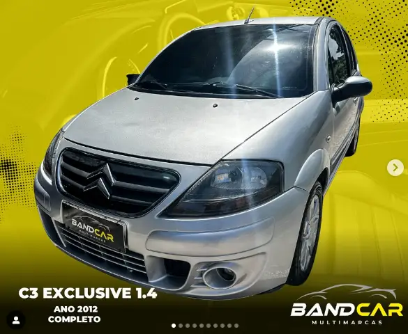Carro Citroën C3 2012 Exclusive 1.4 8V (flex)