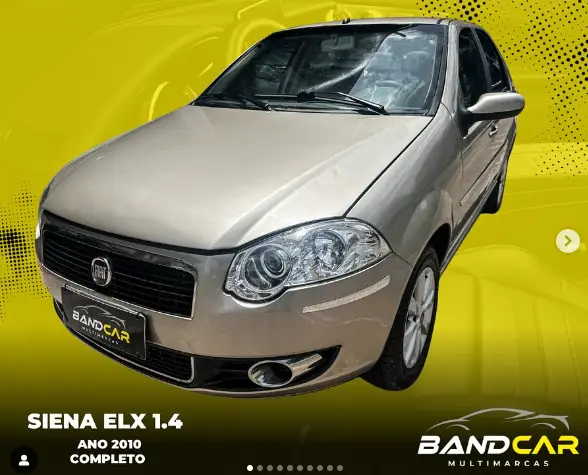Carro Fiat Siena 2010 ELX 1.4 8V (Flex)