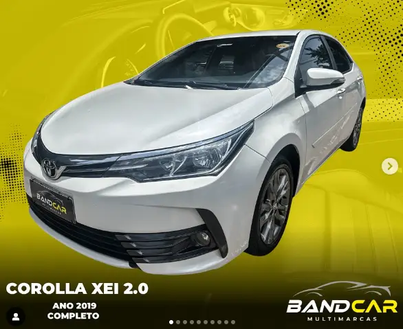 Carro Toyota Corolla 2019 2.0 XEi Multi-Drive S (Flex)