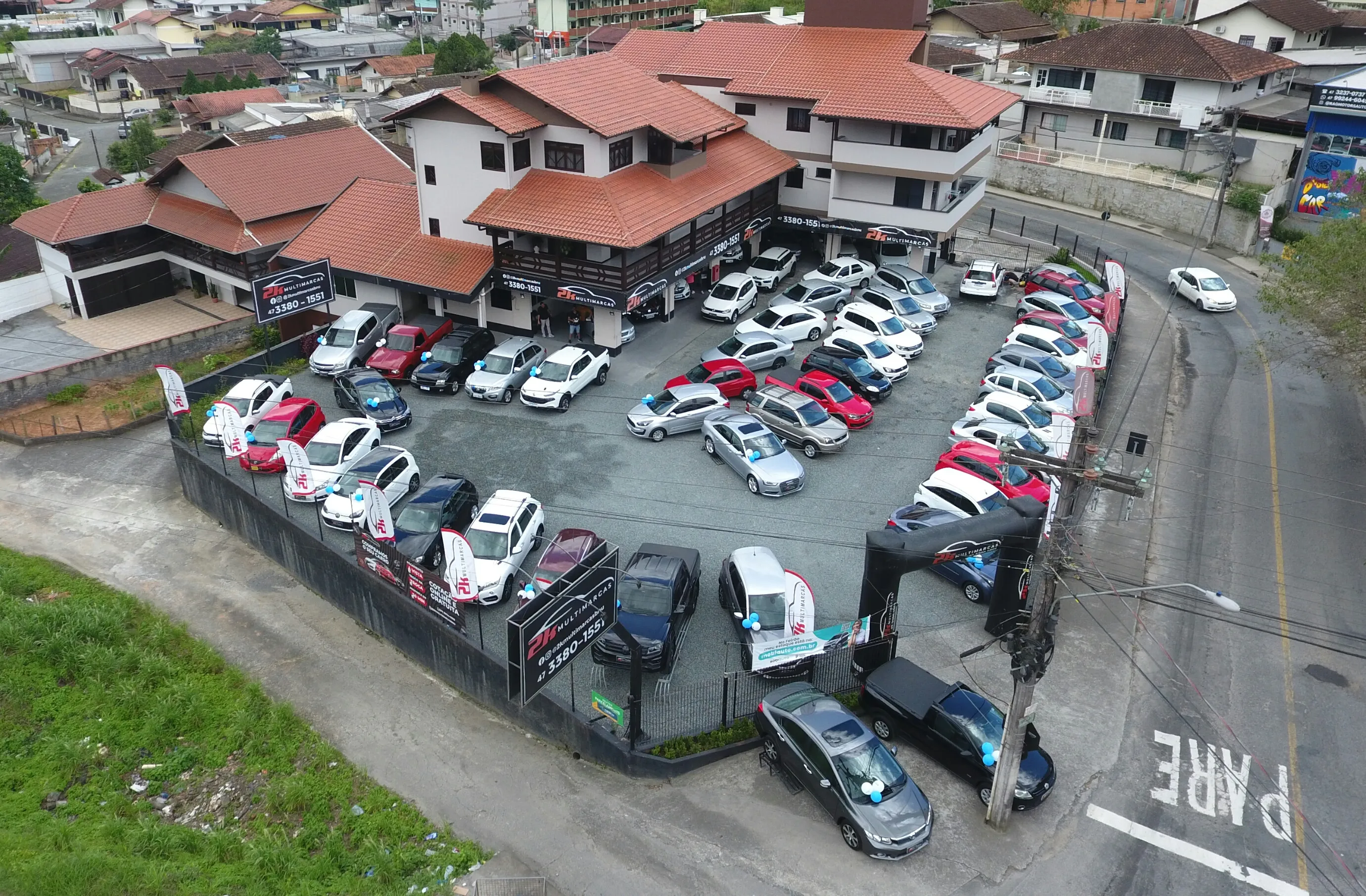 Fachada da loja Veículos à venda em 2K MULTIMARCAS - Blumenau - SC | Mobiauto