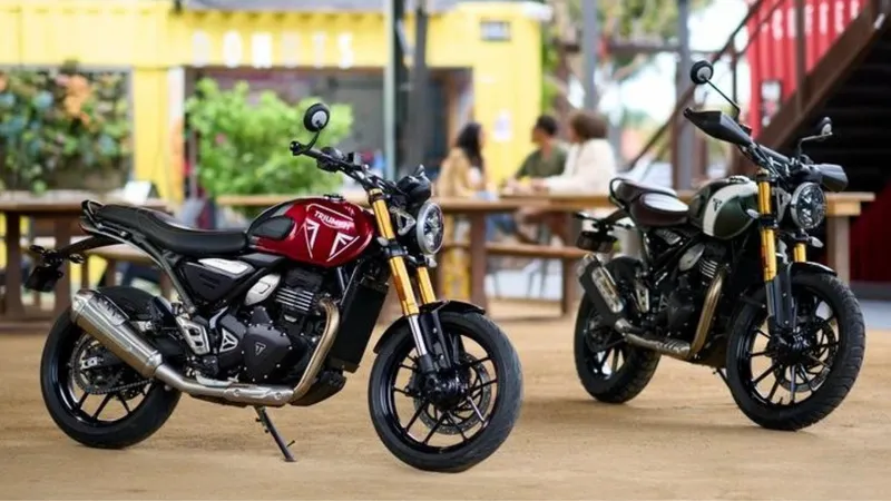 Triumph lança opção de consórcio para inédita linha 400 cc 