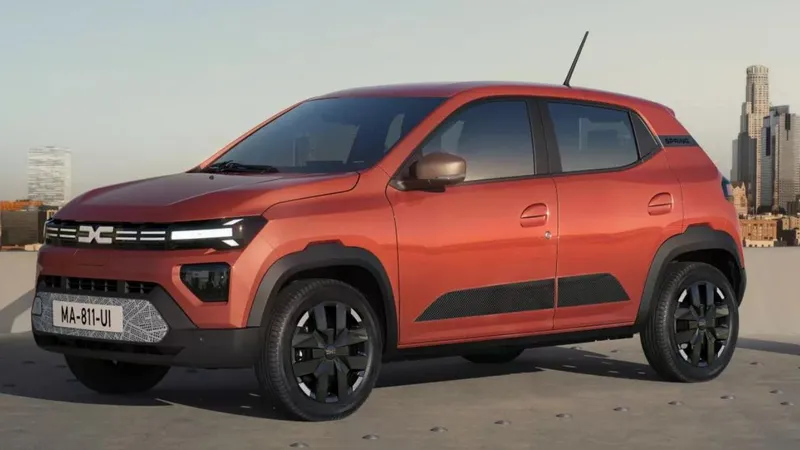 Novo Renault Kwid elétrico tem câmbio joystick e funciona como tomada