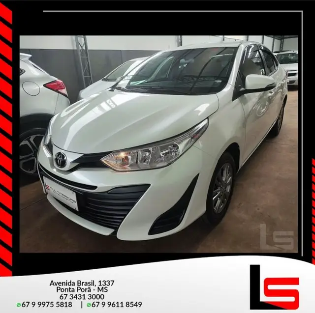 Carro Toyota Yaris 2020 1.3 XL (Flex)