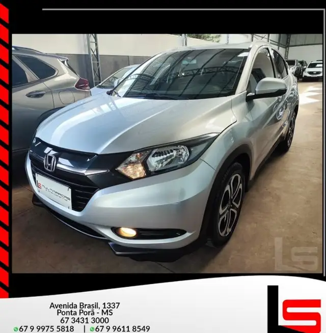 Carro Honda HR-V 2016 EX CVT 1.8 I-VTEC FlexOne