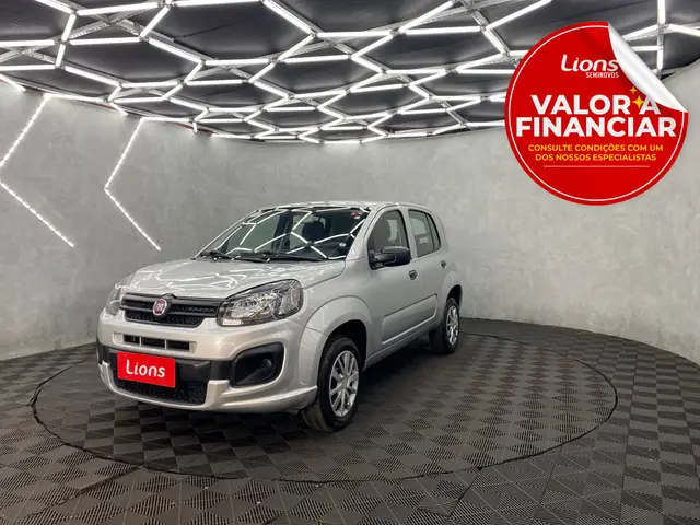 Carro Fiat Uno 2021 Attractive 1.0