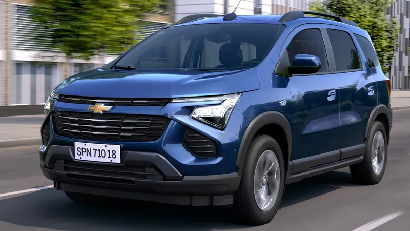 Por que a Chevrolet quer tratar a Spin 2025 como um SUV? 