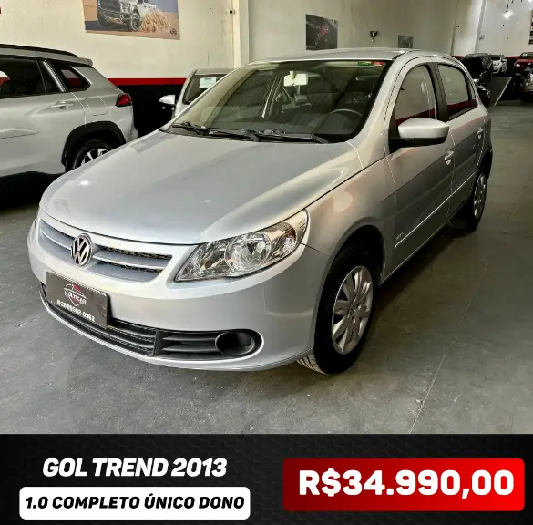 Carro Volkswagen Gol 2013 Novo  1.0 TEC (Flex) 4p