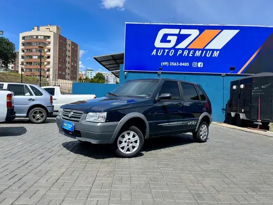 Carro Fiat Uno Mille 2011 Fire Economy Way 1.0 (Flex) 4p