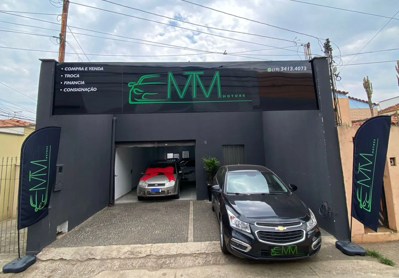 Fachada da loja Veículos à venda em MTM MOTORS - Piracicaba - SP | Mobiauto