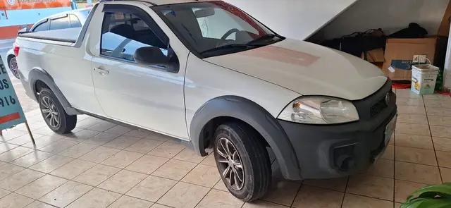 Carro Fiat Strada 2017 Hard Working 1.4 (Flex) (Cabine Simples)