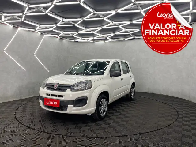 Carro Fiat Uno 2021 Attractive 1.0