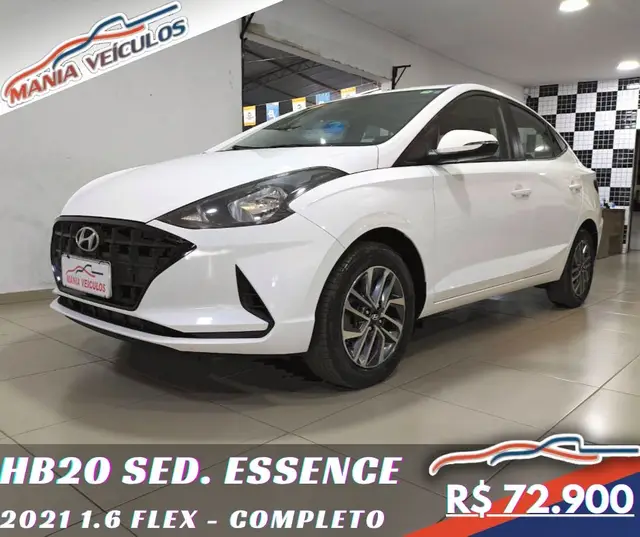 Carro Hyundai HB20S 2021 1.6 Vision (Flex)