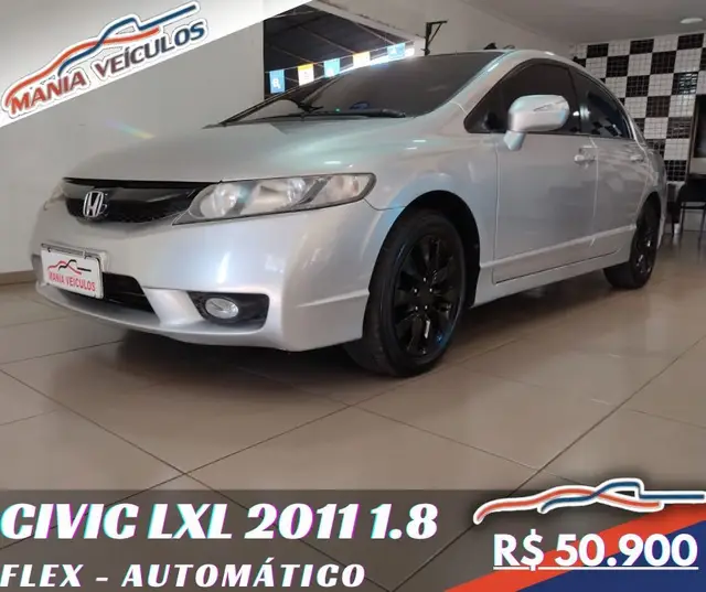 Carro Honda Civic 2011 New  LXL 1.8 16V i-VTEC (Flex)