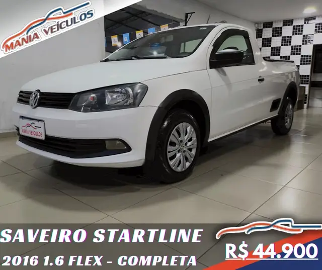 Carro Volkswagen Saveiro 2016 1.6 Startline CS (Flex)