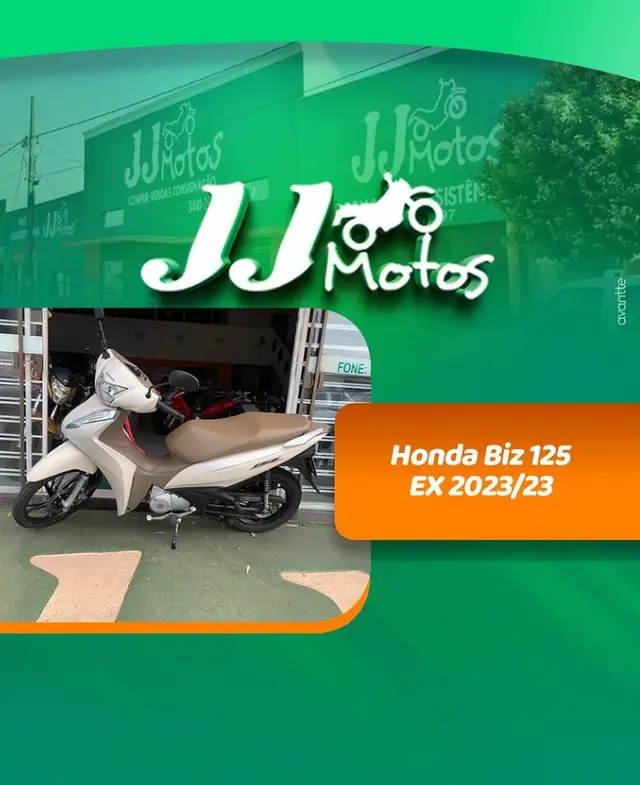Moto Honda Biz 125i 2023 Flex