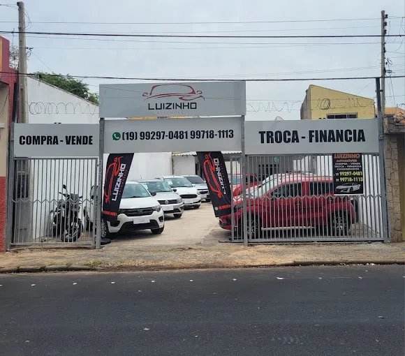 Fachada da loja Veículos à venda em LUIZINHO AUTOMÓVEIS - Rio Claro - SP | Mobiauto