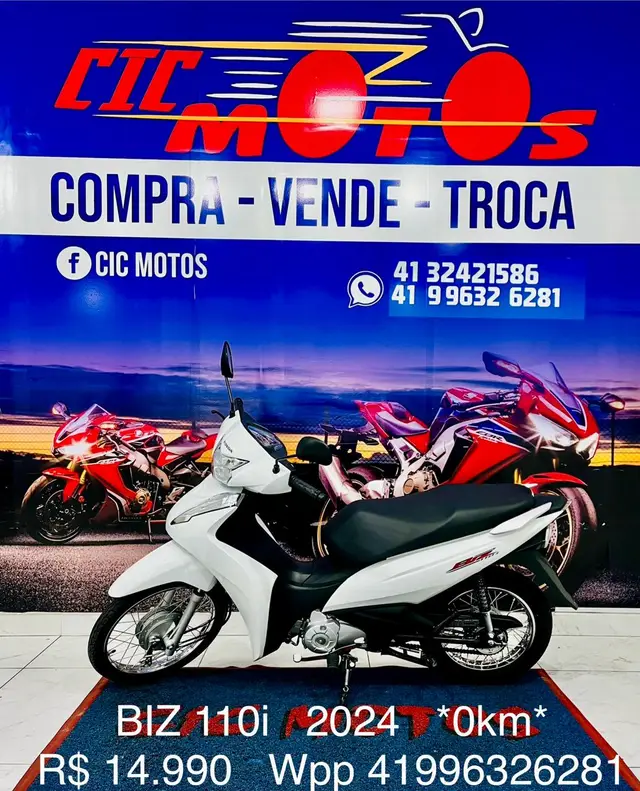 Carro Honda Biz 110i 2024 CBS