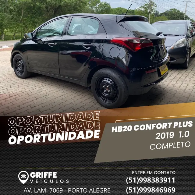 Carro Hyundai HB20 2019 1.0 Comfort Plus (Flex)