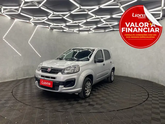 Carro Fiat Uno 2021 Attractive 1.0