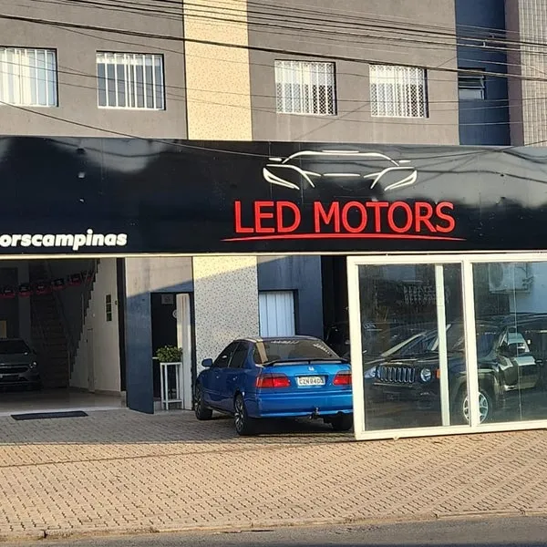 Fachada da loja Veículos à venda em LED MOTORS  - Campinas - SP | Mobiauto