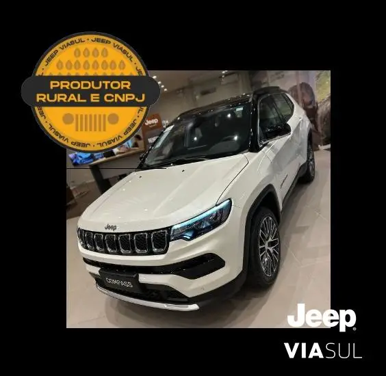 Carro Jeep Compass 2024 Limited 1.3 T270 (Aut) (Flex)