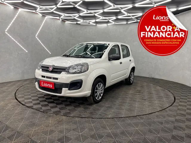 Carro Fiat Uno 2020 Attractive 1.0 8V (Flex) 4p