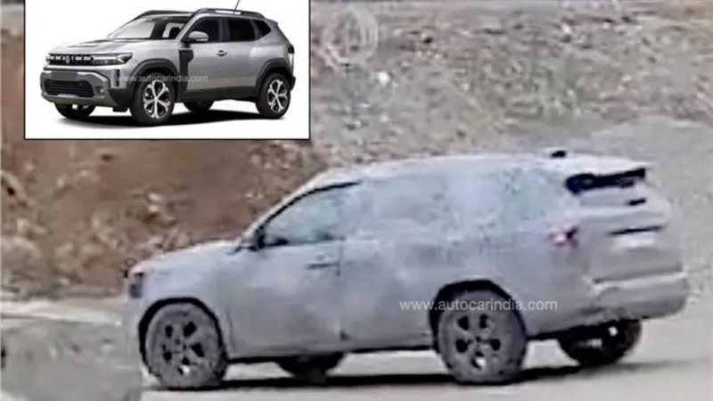 Novo Renault Bigster é flagrado pela 1ª vez e será um Duster de 7 lugares