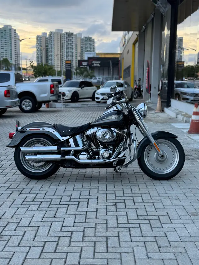 Carro Harley-Davidson Fat Boy FLSTF 2008 Fat Boy FLSTF
