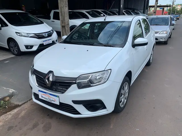 Carro Renault Logan 2021 Life 1.0 12V SCe (Flex)