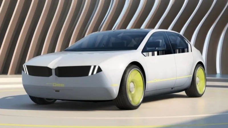 BMW registra no Brasil carro elétrico que muda de cor e parece de outro mundo